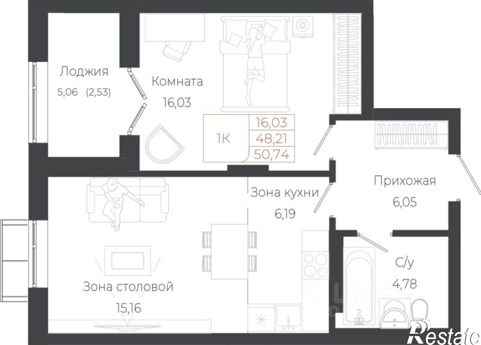 Купить квартиру за 12 583 500 рублей на Майминский район, село Майма