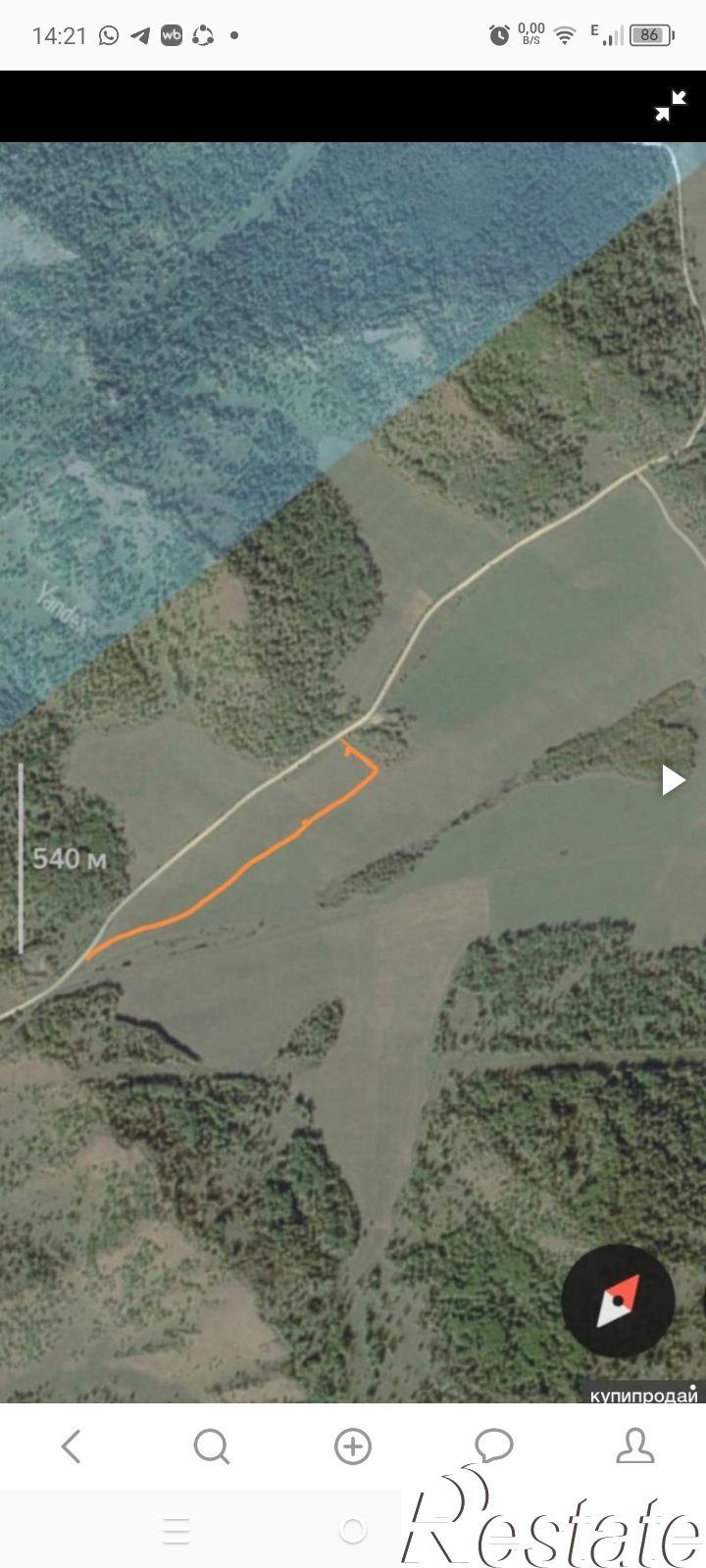 Купить землю, земельный участок за 8 000 000 рублей на Центральная , 9