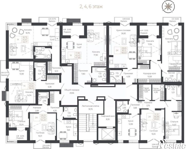 1-комн квартира в новом доме Майминский район, село Майма
