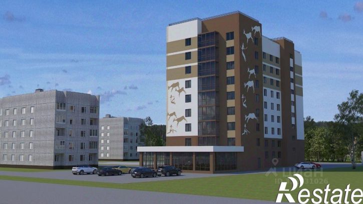 1-комн квартира в новом доме улица Ленина, 60В,  д. 60В